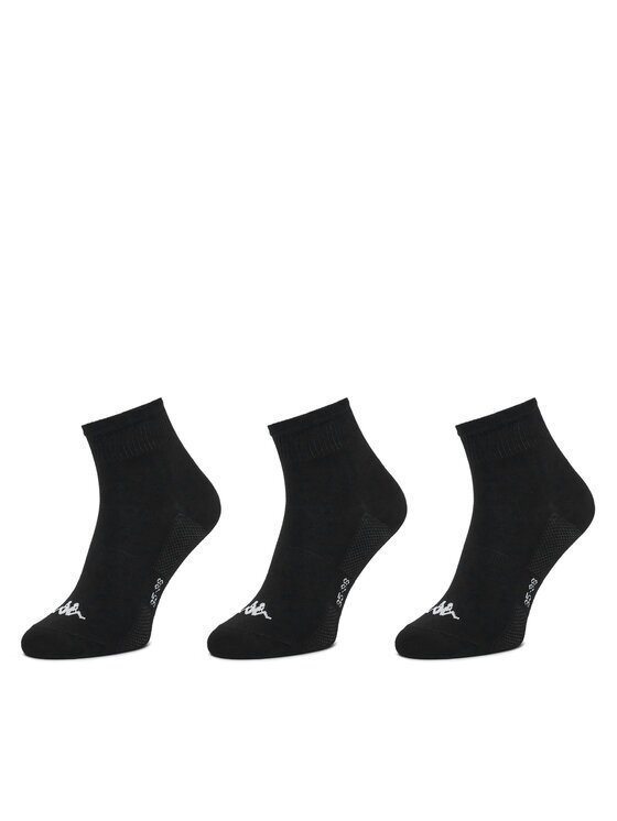 Kappa Дълги чорапи CEO_KR_FRESH_AW26 (3-PACK) Черен