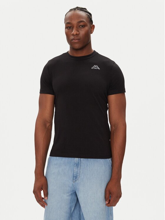 Kappa Тишърт Logo Korpo Cafers 304J150 Slim Fit