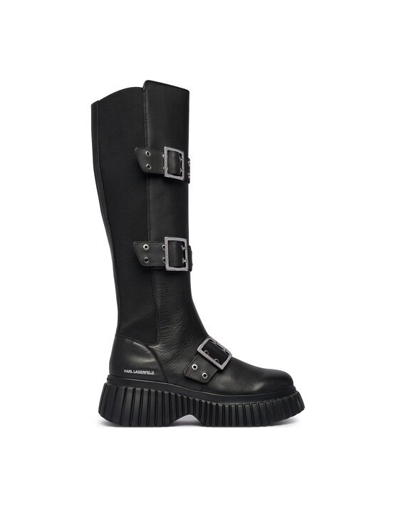 Karl Lagerfeld Ботуши Kreeper Wedge KL44490