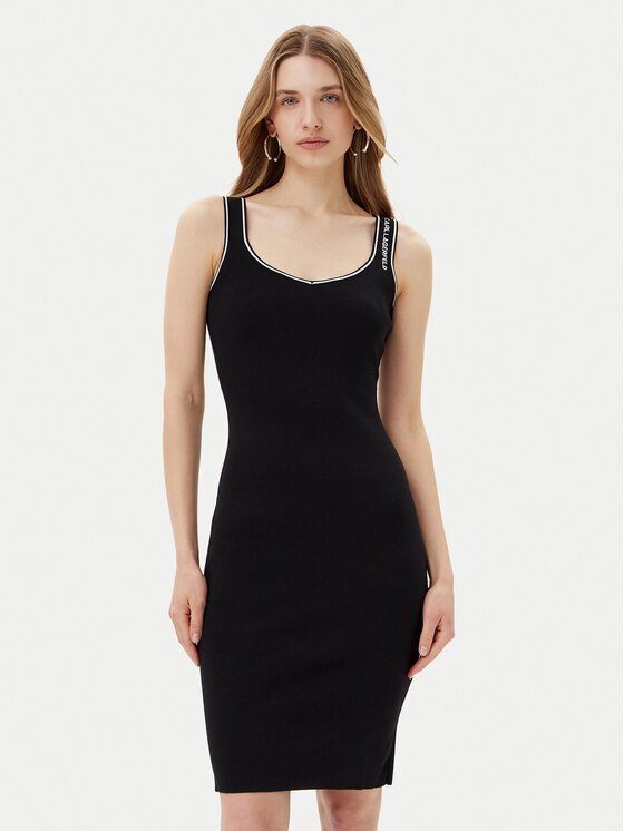 Karl Lagerfeld Ежедневна рокля A2W13018 Slim Fit