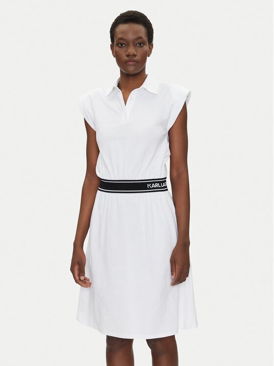 Karl Lagerfeld Ежедневна рокля A2W13038 Regular Fit