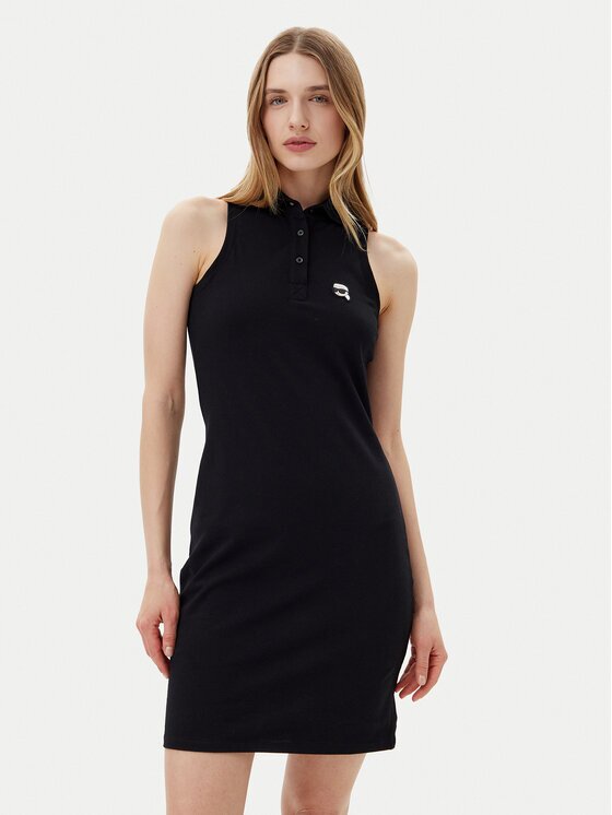 Karl Lagerfeld Ежедневна рокля A2W13041 Slim Fit