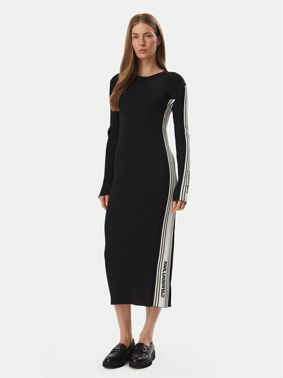 Karl Lagerfeld Ежедневна рокля B4W13053 Slim Fit