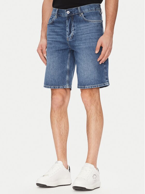 Karl Lagerfeld Jeans Дънкови шорти A2M10132 Regular Fit