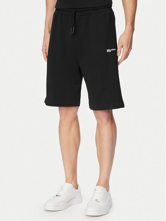 Karl Lagerfeld Jeans Дънкови шорти B2M10148 Straight Leg