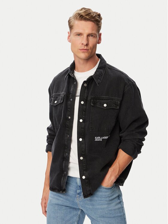 Karl Lagerfeld Jeans Дънково яке B3M16005 Regular Fit