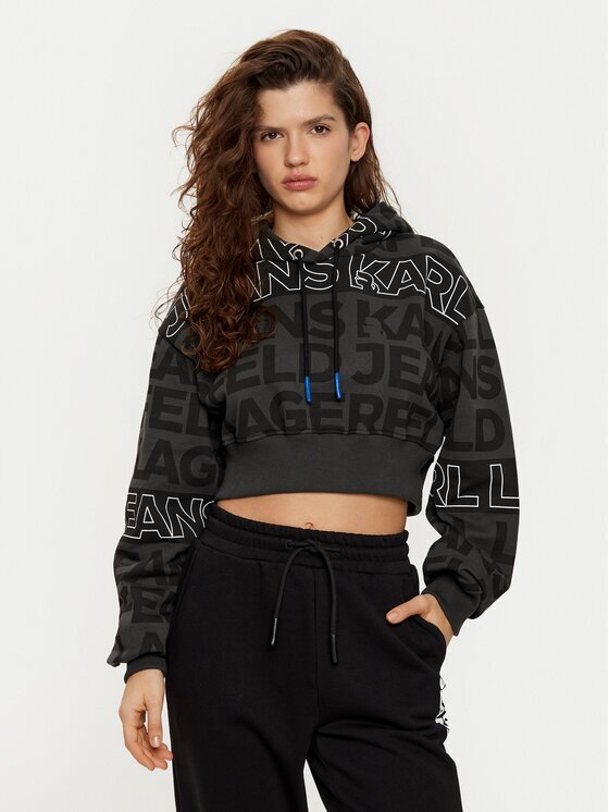 Karl Lagerfeld Jeans Суитшърт A1W20067 Cropped Fit