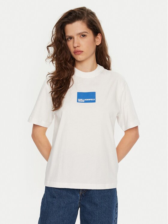 Karl Lagerfeld Jeans Тишърт A1W17006 Regular Fit
