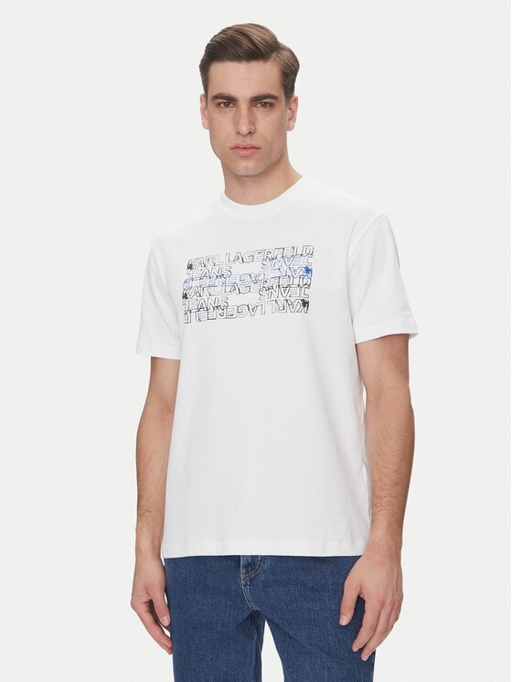 Karl Lagerfeld Jeans Тишърт A2M17038 Regular Fit