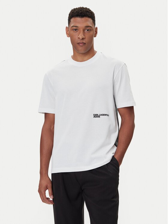 Karl Lagerfeld Jeans Тишърт A4M17030 Relaxed Fit