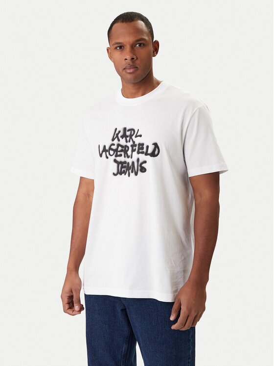 Karl Lagerfeld Jeans Тишърт B1M17065 Regular Fit