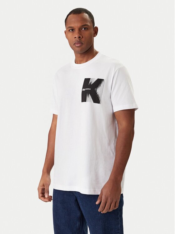 Karl Lagerfeld Jeans Тишърт B1M17066 Regular Fit