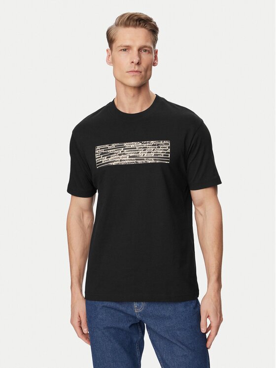 Karl Lagerfeld Jeans Тишърт B2M17053 Relaxed Fit