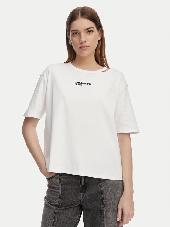 Karl Lagerfeld Jeans Тишърт B2W17077 Regular Fit