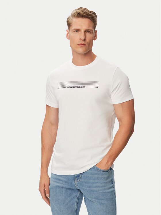 Karl Lagerfeld Jeans Тишърт B3M17001 Slim Fit