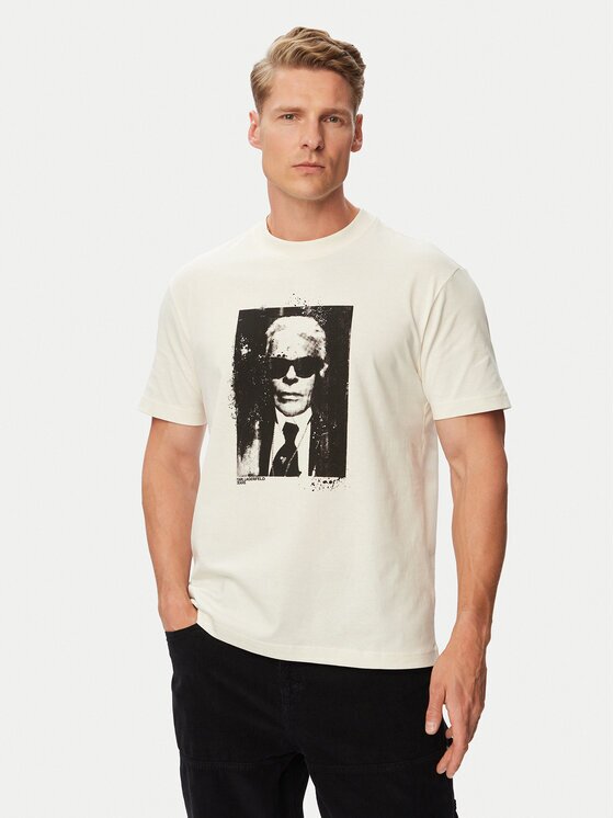 Karl Lagerfeld Jeans Тишърт B3M17006 Regular Fit