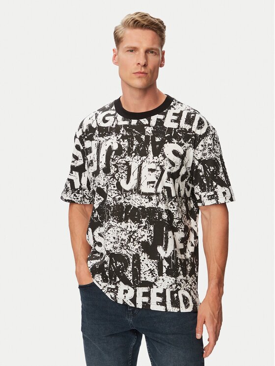 Karl Lagerfeld Jeans Тишърт B3M17033 Relaxed Fit