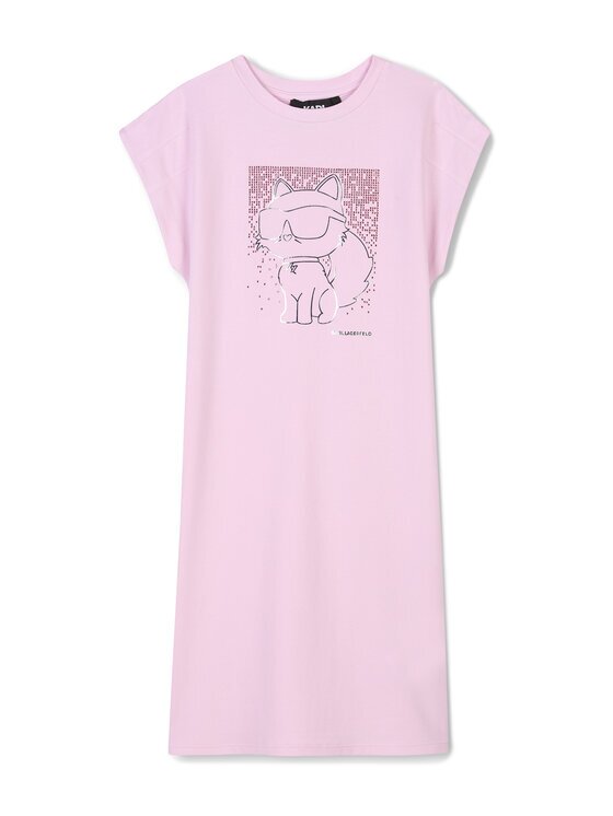 KARL LAGERFELD KIDS Ежедневна рокля Z30456 M Regular Fit