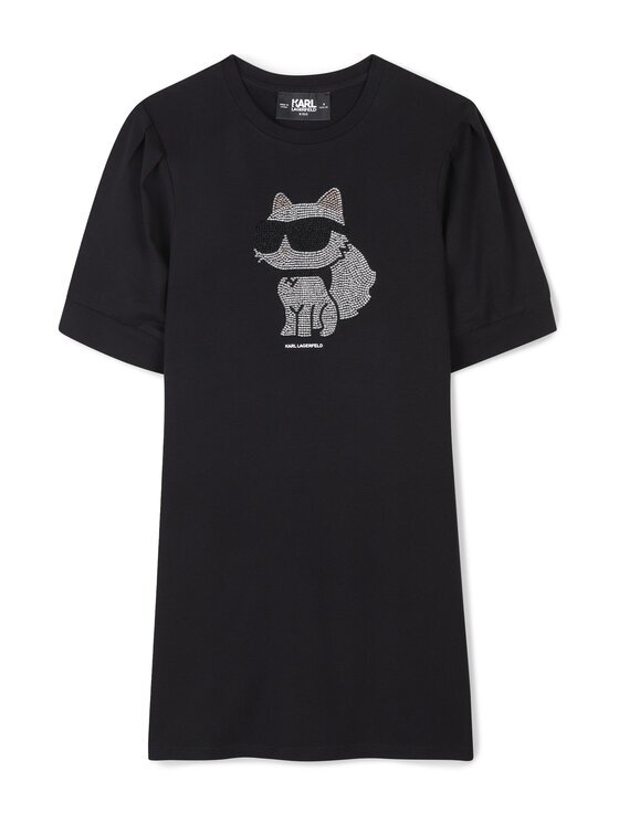 KARL LAGERFELD KIDS Ежедневна рокля Z30458 D Regular Fit