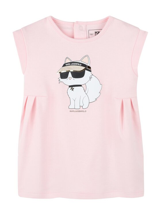 KARL LAGERFELD KIDS Ежедневна рокля Z30510 M Regular Fit