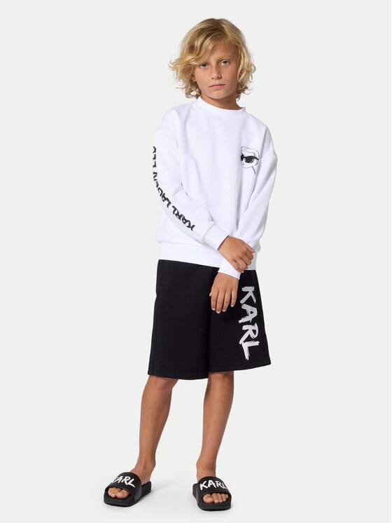 KARL LAGERFELD KIDS Спортни шорти Z31082 S Loose Fit