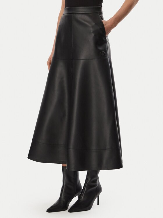 Karl Lagerfeld Пола от имитация на кожа B4W12004 Regular Fit