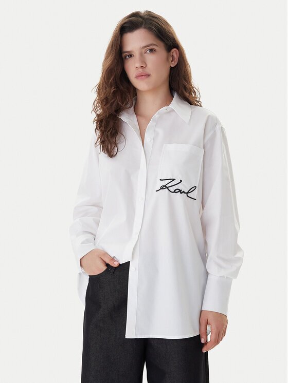 Karl Lagerfeld Риза B1W11013 Relaxed Fit