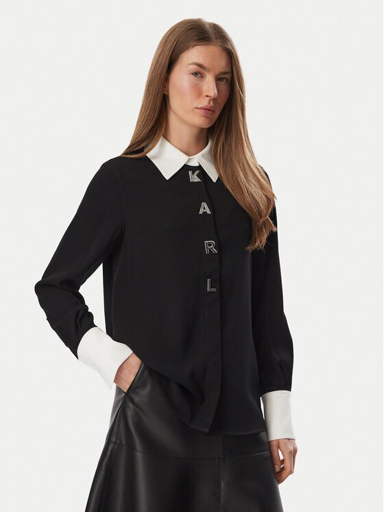 Karl Lagerfeld Риза B4W11010 Regular Fit