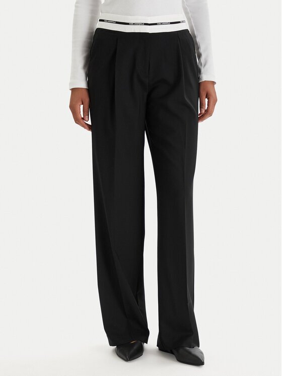 Karl Lagerfeld Текстилни панталони B1W10002 Regular Fit