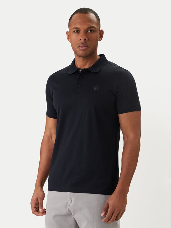 Karl Lagerfeld Тениска с яка и копчета 745000 562200 Regular Fit