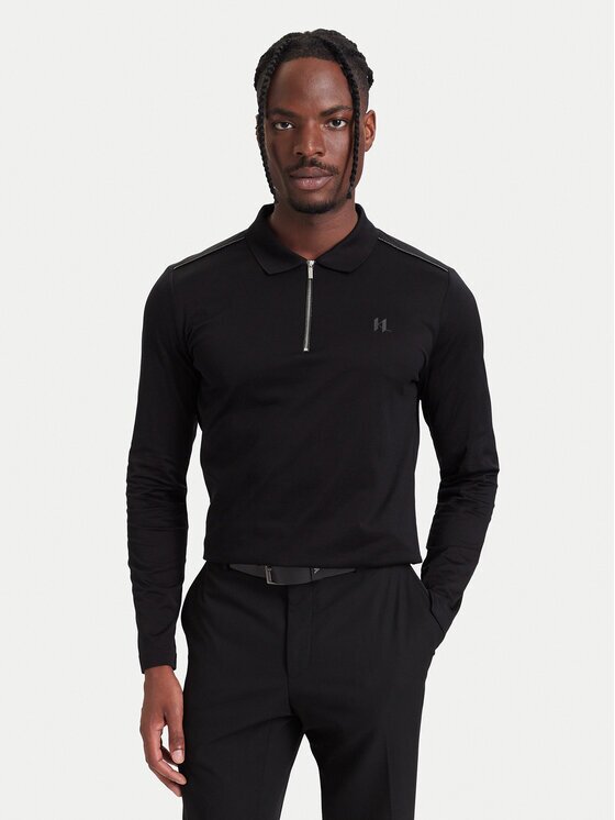 Karl Lagerfeld Тениска с яка и копчета 745002 564200 Regular Fit