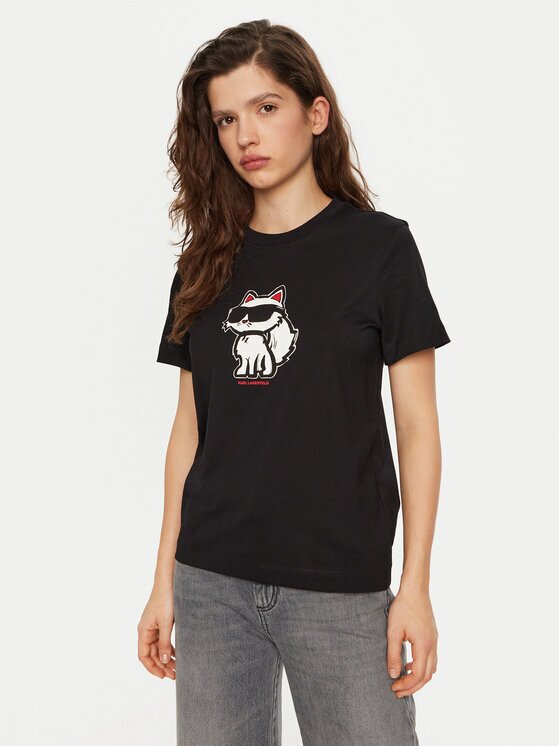 Karl Lagerfeld Тишърт A1W17128 Regular Fit