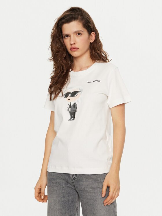 Karl Lagerfeld Тишърт A1W17130 Regular Fit