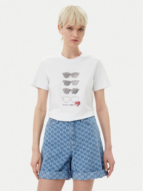 Karl Lagerfeld Тишърт A2W17103 Regular Fit