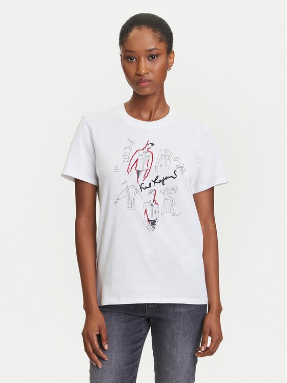 Karl Lagerfeld Тишърт A3W17099 Regular Fit