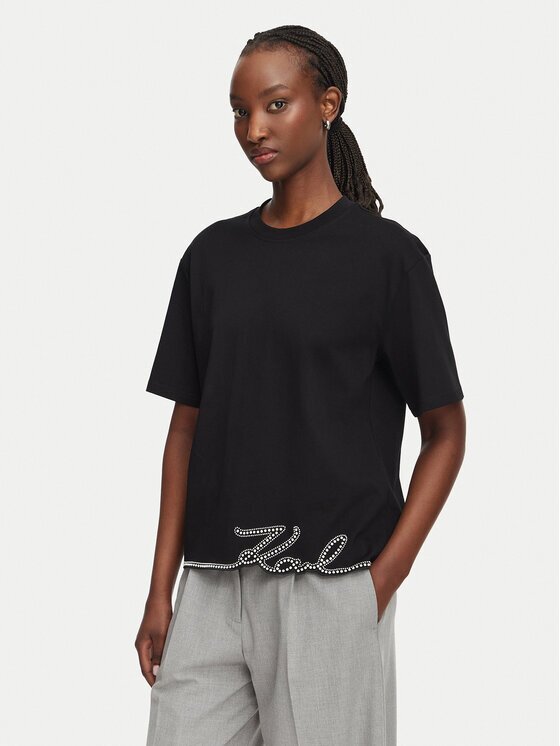 Karl Lagerfeld Тишърт B3W17065 Regular Fit