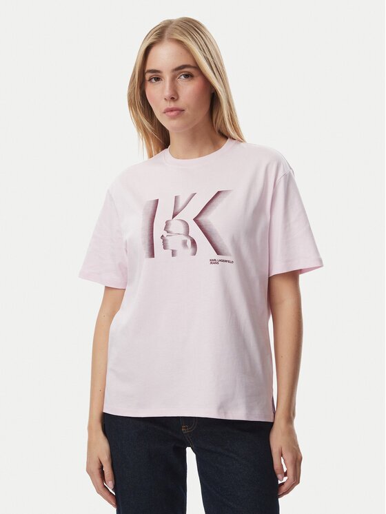 Karl Lagerfeld Тишърт B4W17003 Regular Fit