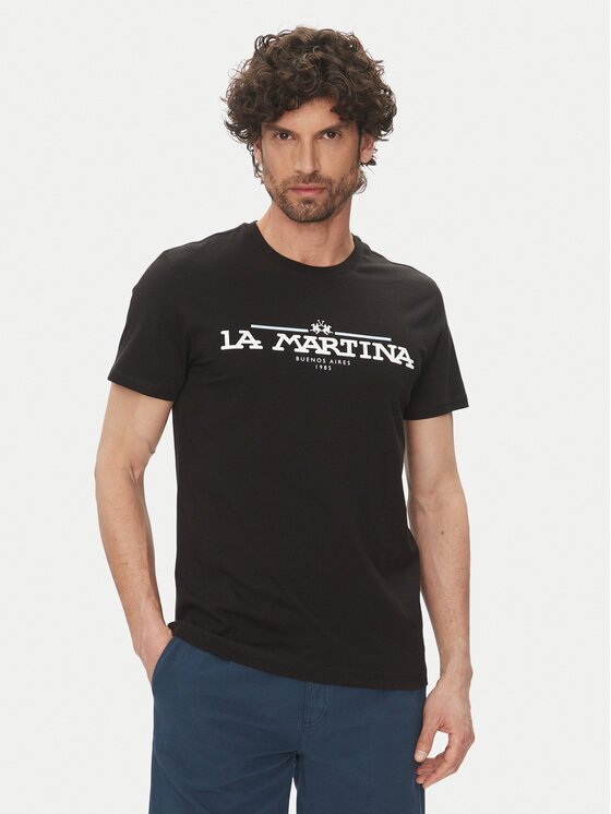 La Martina Тишърт Aguer MAR304 JS206 Regular Fit