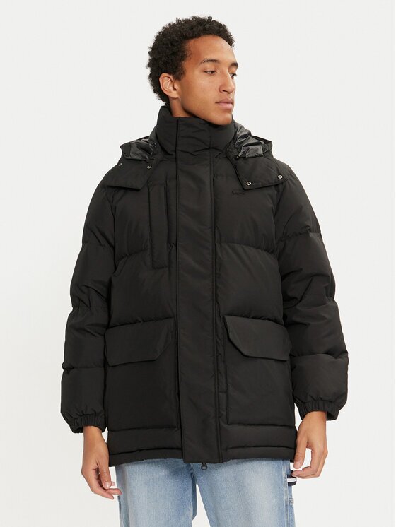 Lacoste Пухено яке BH1583 Regular Fit