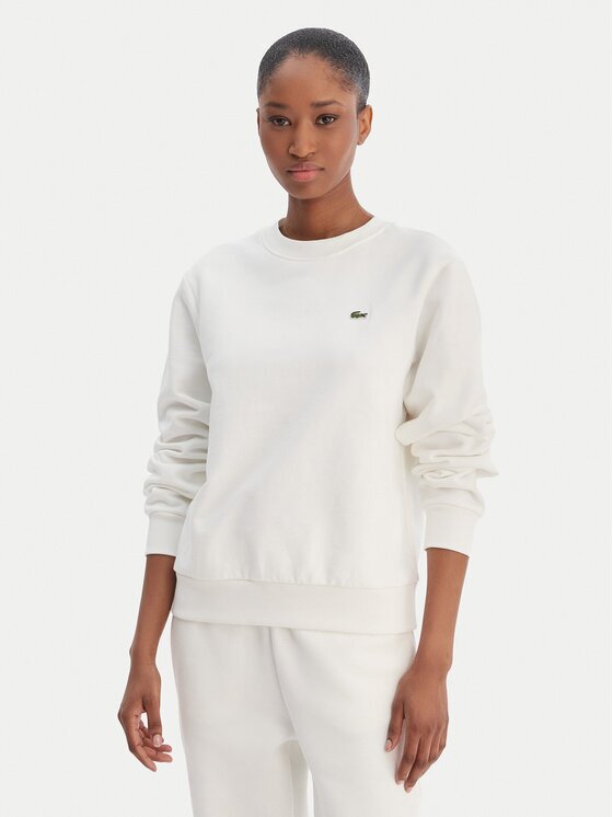 Lacoste Суитшърт SF5270 Екрю Regular Fit