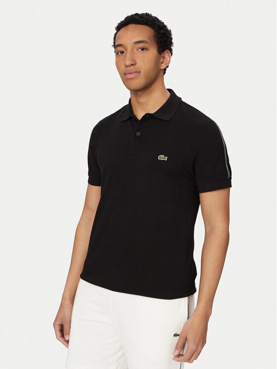 Lacoste Тениска с яка и копчета PH0897 Regular Fit