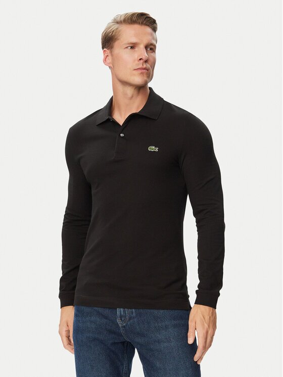 Lacoste Тениска с яка и копчета PH4013 Regular Fit