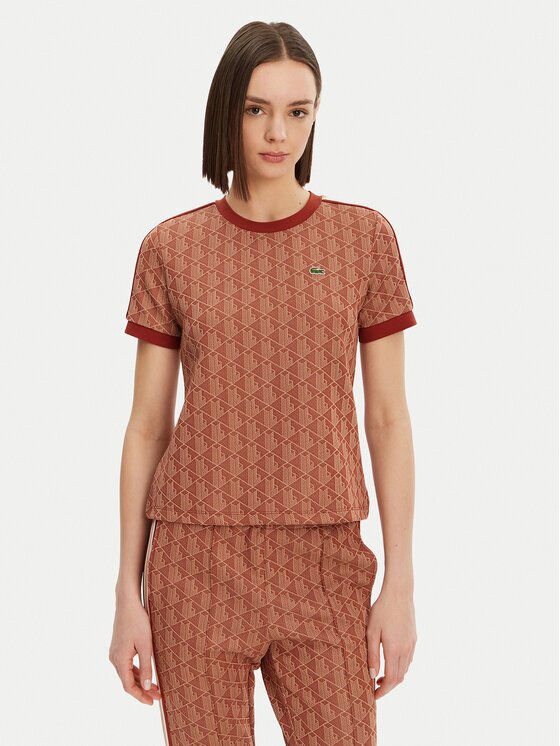 Lacoste Тишърт TF3244 Slim Fit