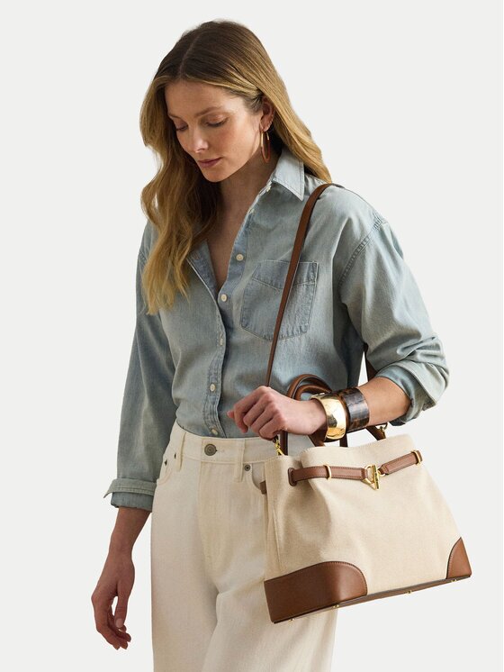 Lauren Ralph Lauren Дамска чанта 431P04296005 Бежов