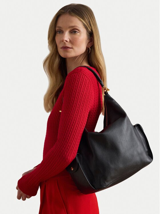 Lauren Ralph Lauren Дамска чанта 431P10123002 Черен