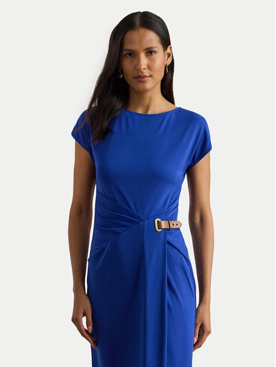 Lauren Ralph Lauren Коктейлна рокля 200P03763001 Slim Fit