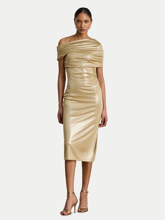 Lauren Ralph Lauren Коктейлна рокля 253P13991001 Slim Fit