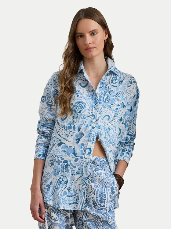 Lauren Ralph Lauren Риза 200P08926001 Relaxed Fit