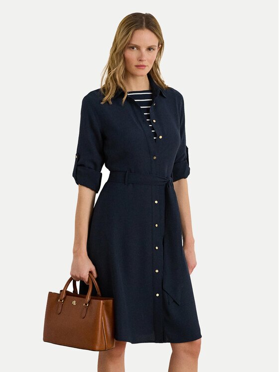 Lauren Ralph Lauren Рокля тип риза 200980920001 Regular Fit