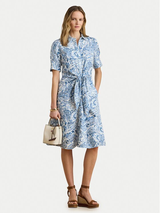 Lauren Ralph Lauren Рокля тип риза 200P08916002 Regular Fit